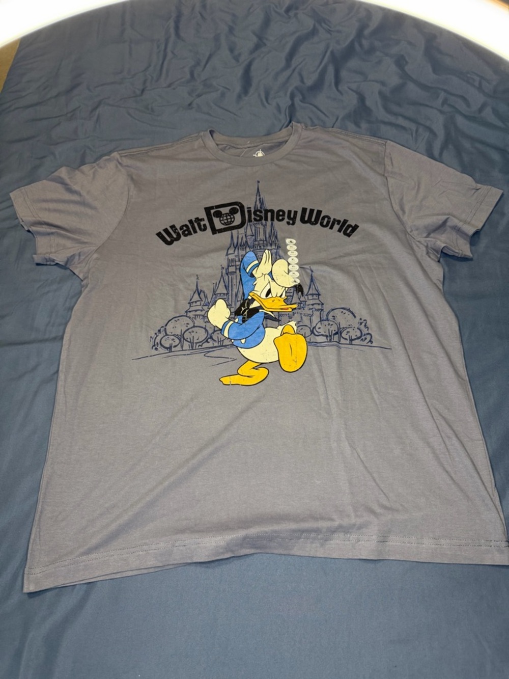 Disney Donald Duck Graphic Tee - Gray, Blue, Yellow